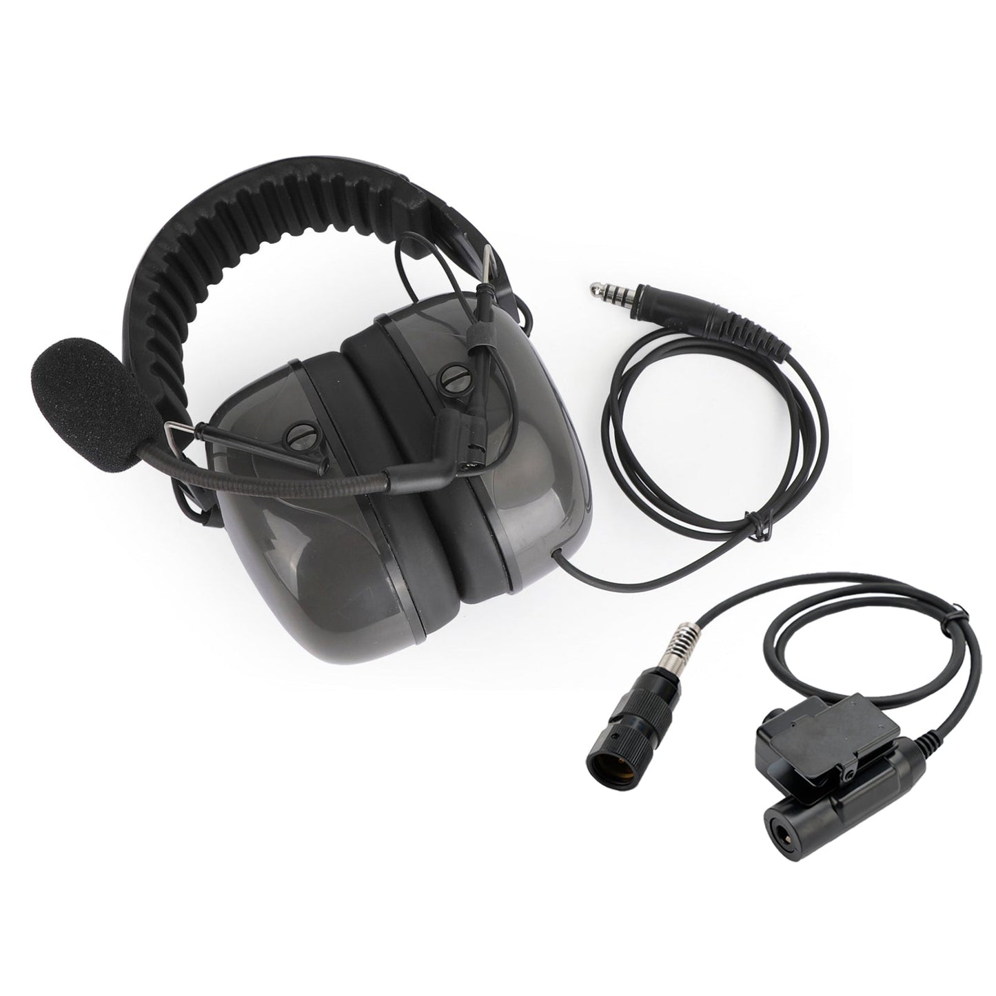 Per PRC148 PRC152 U329 Auricolare regolabile con cancellazione del rumore a 6 pin U94 PTT C5