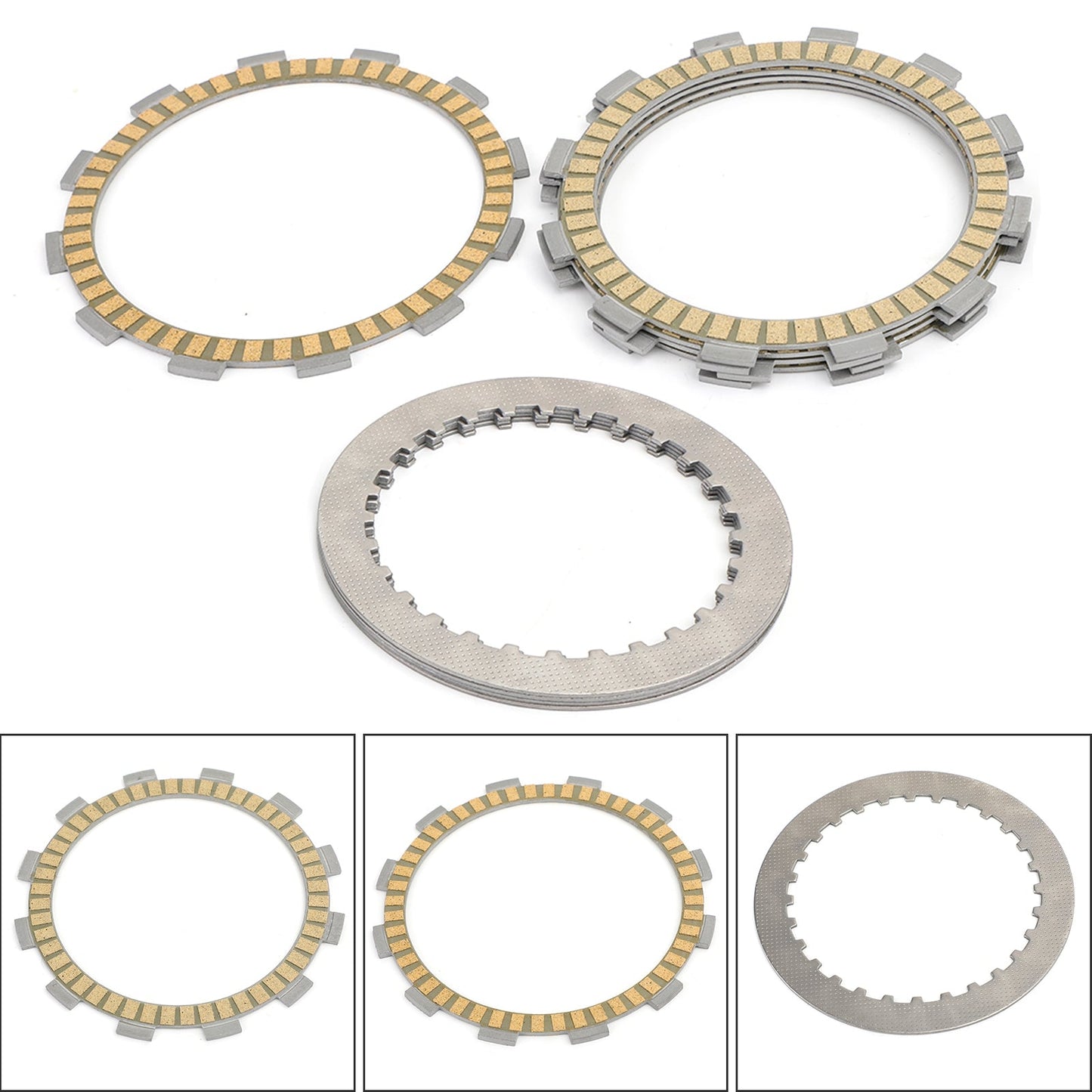 Kit Frizione ferro e Dischi Frizione per Suzuki TU GW GZ GN DR VL 250 1982-2017 Generico