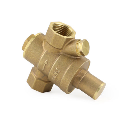 DN15 Riduttore Regolatore Pressione Acqua Regolabile 1/2" In Ottone Con Misuratore Generico