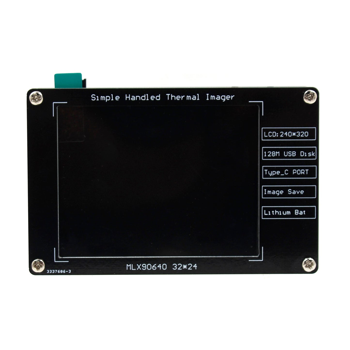 MLX90640 Termocamera da 2,8" termocamera per riparazioni elettroniche