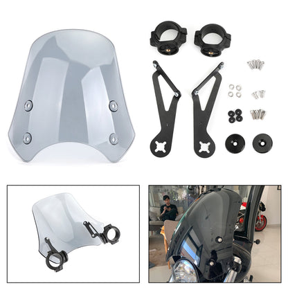 Parabrezza per parabrezza moto in plastica ABS per modelli Harley Dyna Softail Generico