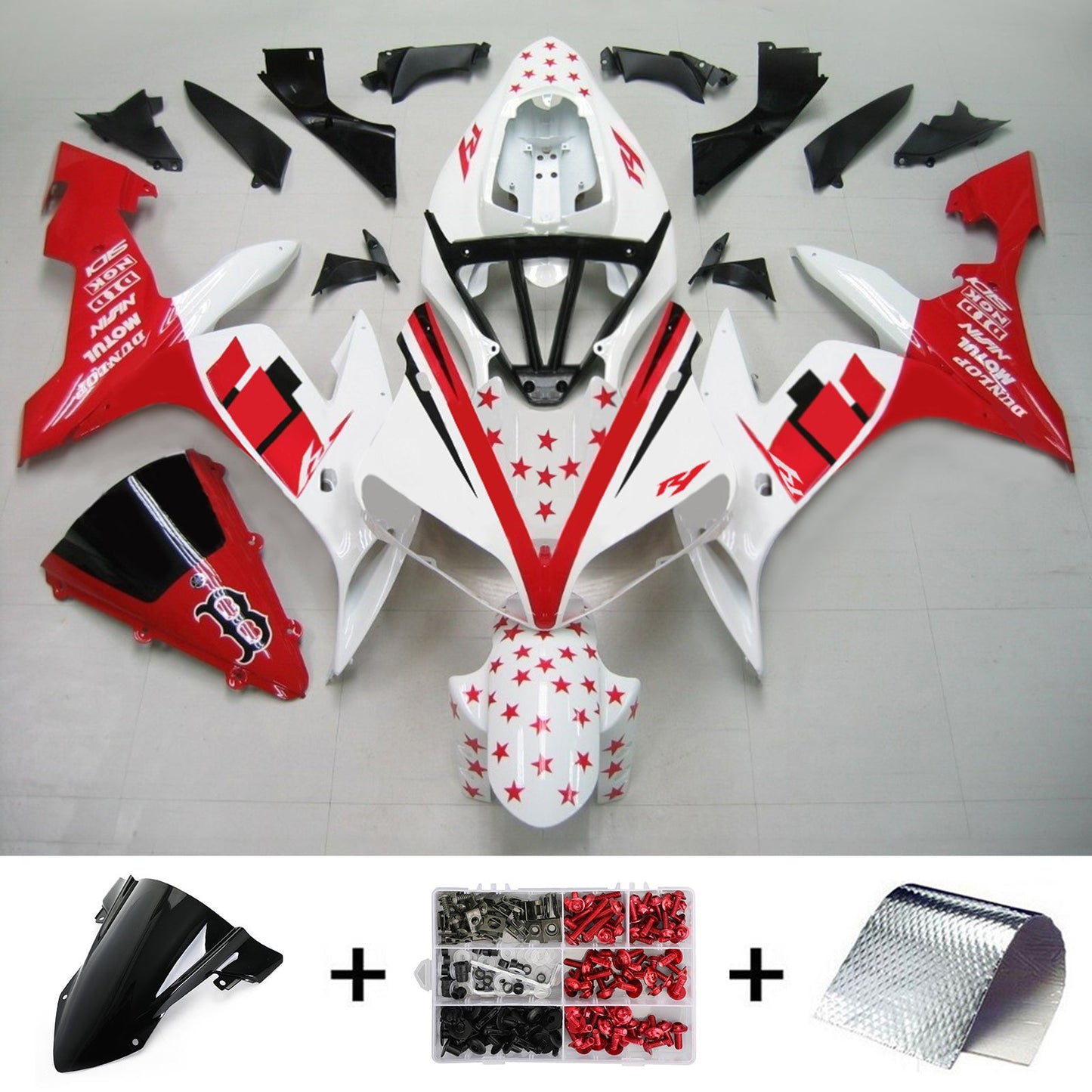 Kit Carena Per Yamaha YZF 1000 R1 2004-2006 Generico