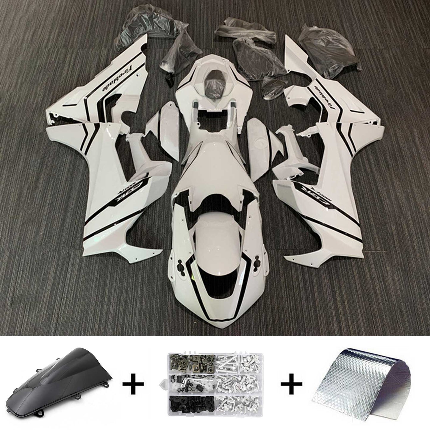 Amotopart Kit carena Honda CBR1000RR 2017-2019 Carrozzeria Plastica ABS