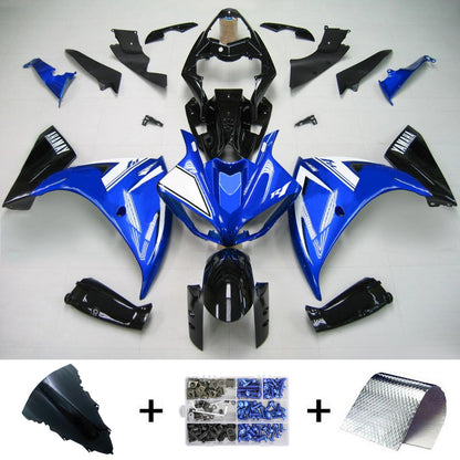 Amotopart Yamaha 2012-2014 YZF 1000 R1 Kit di trigger blu nero