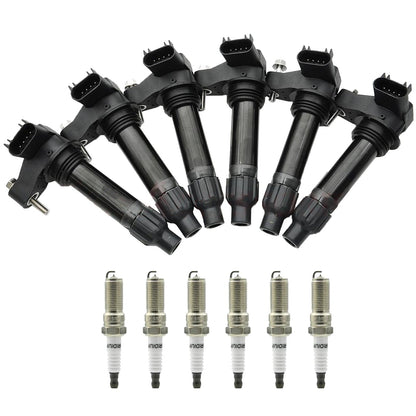 2007-2009 Suzuki XL-7 Saturn Aura Pontiac G6 6 Bobina di accensione 6 Candela UF569 12590990 Fedex Express