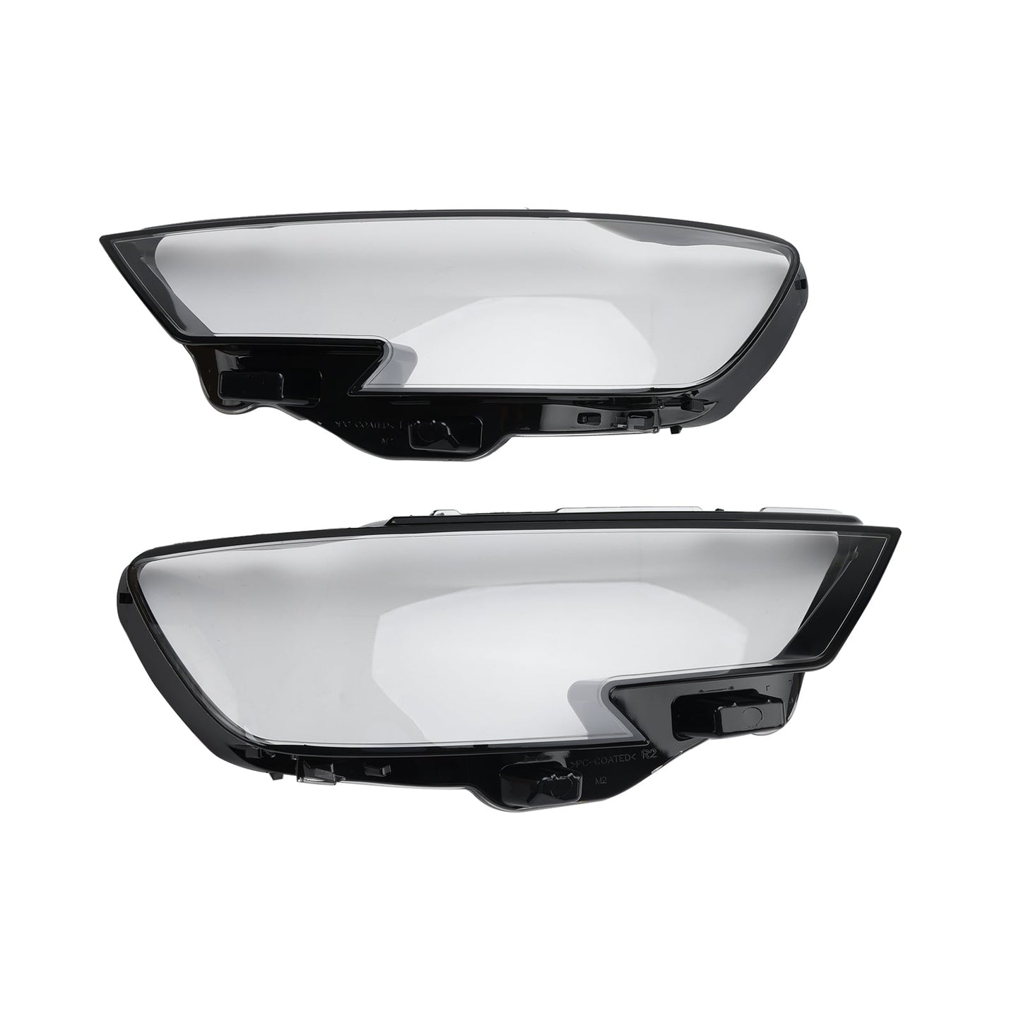 Audi A3 2017-2020 Sinistra + Destra Lente per faro in plastica Guscio di copertura 8V0941783 84