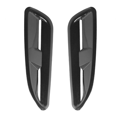 Prese d'aria per cofano in plastica ABS Finitura nera lucida per Jaguar Xkr Style Rs Vxr Ford Bmw