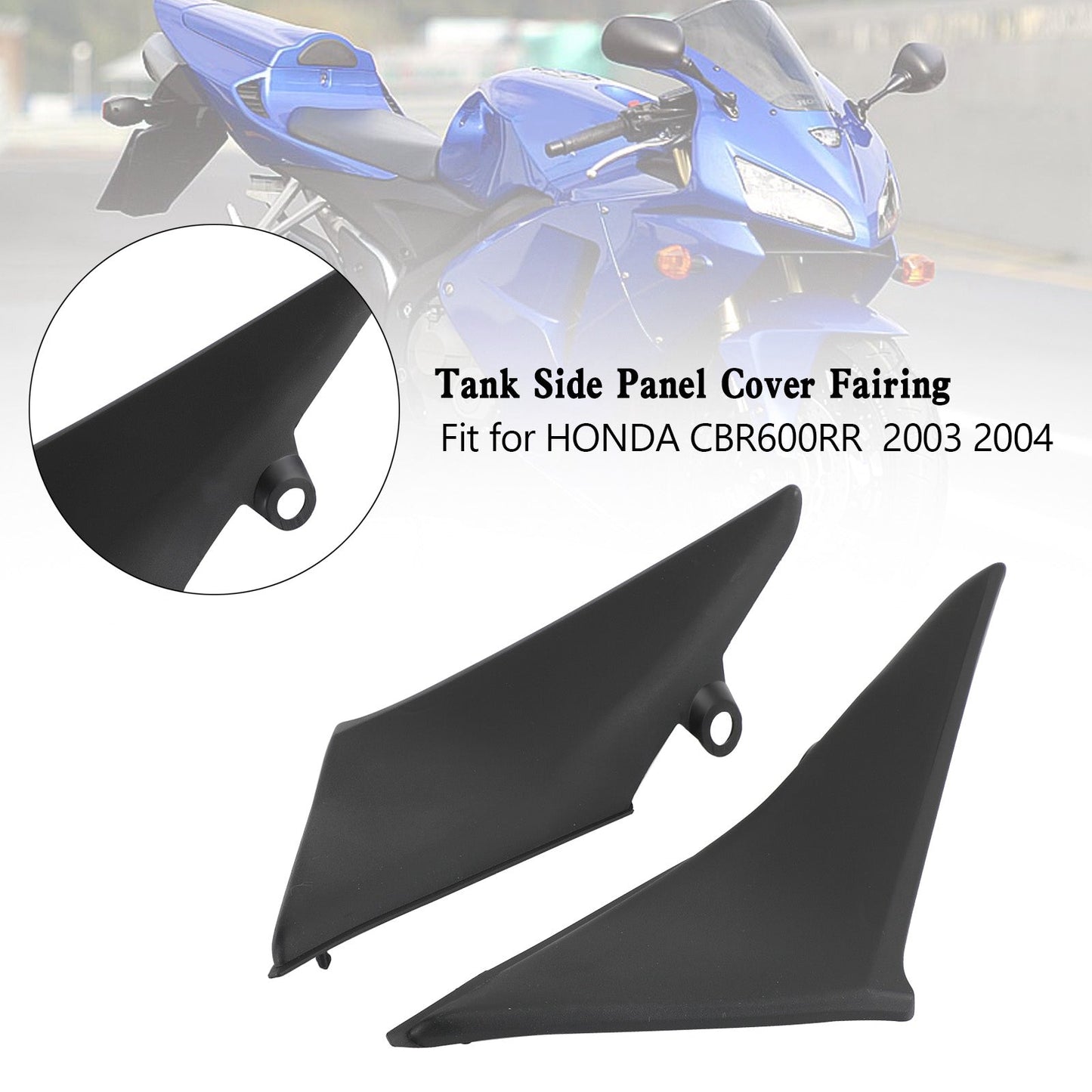 Honda CBR600 RR 2003 2004 Serbatoio benzina lato rivestimento pannello carenatura carenatura