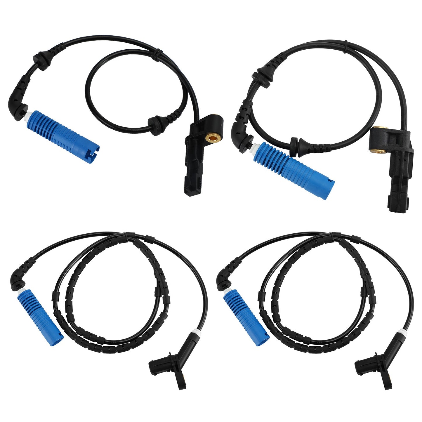 4 Sensore velocità ruota ABS anteriore posteriore sinistro e destro per BMW 325CI 325I 330CI 330I M3 generico