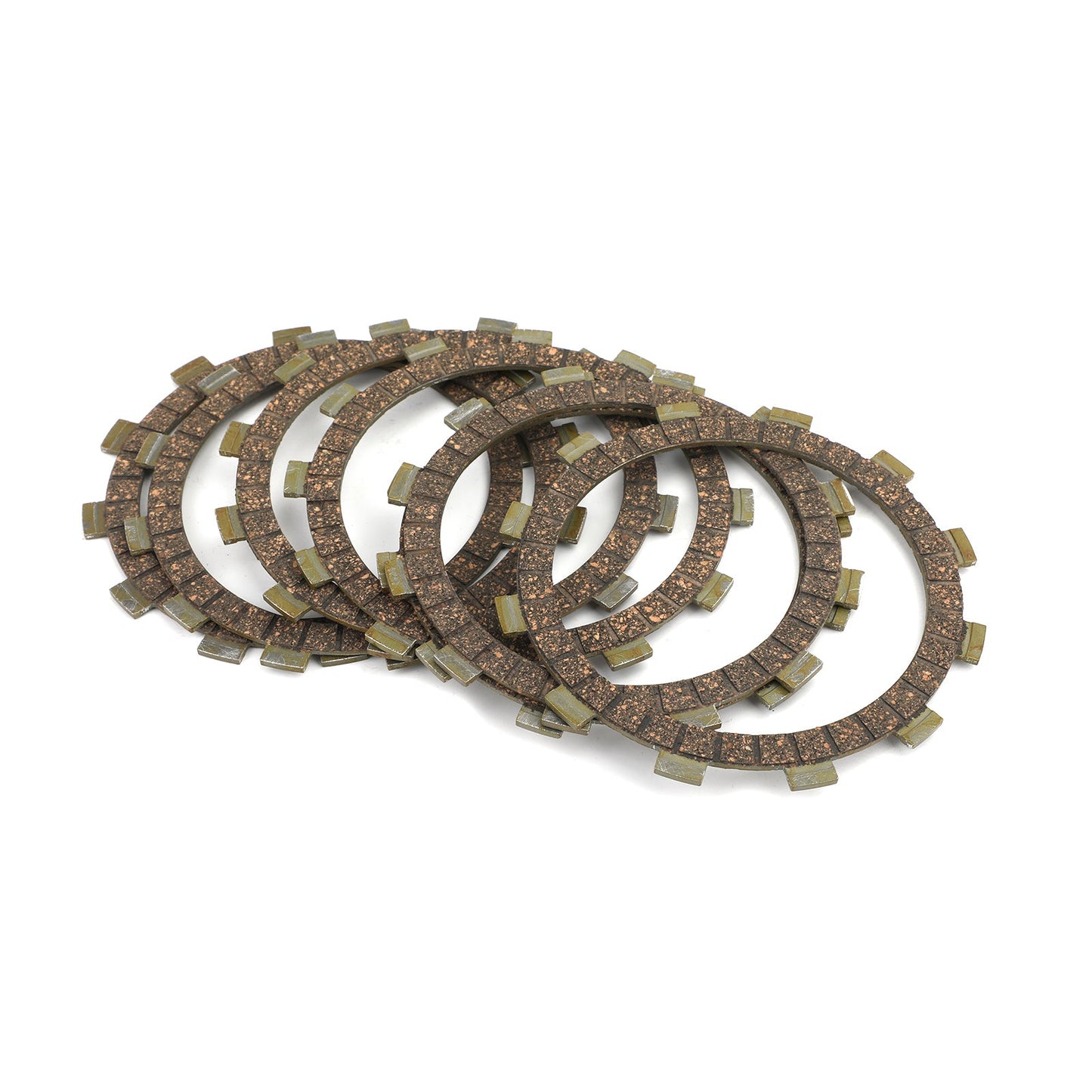 Kit frizione in ferro e dischi di attrito adatti per Yamaha 5Y1-16321-00 XT550 5Y3 XT550J Generico
