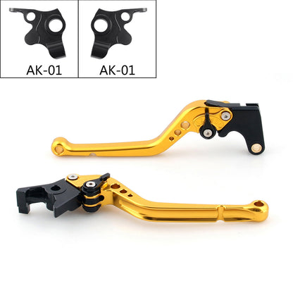 Leve freno frizione regolabili lunghe moto per KYMCO 2017-2018 AK550 nere generiche