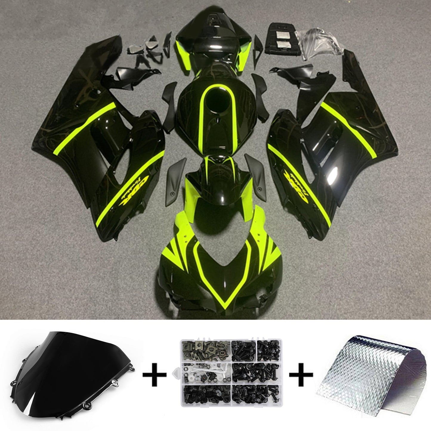 Amotopart Honda CBR1000RR 2004-2005 Kit carena Carrozzeria Plastica ABS