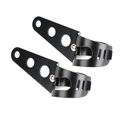 43mm - 50mm Staffa di montaggio per faro a forcella Adattatore per portalampada per motocicletta Generico