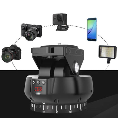 Inclinazione panoramica della testa rotante a 360° Adatto per telefoni cellulari/fotocamere ecc