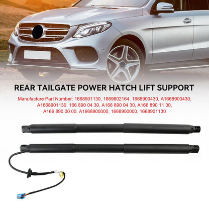 2 pezzi di ammortizzatore a gas con molla a gas per portellone posteriore automatico adatto per Mercedes Classe ML