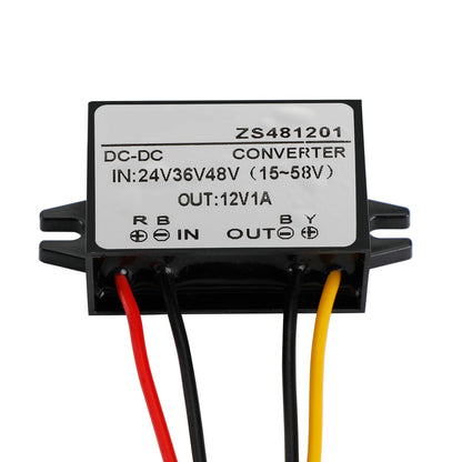 Convertitore DC-DC impermeabile 24V 36V 48V Step Down a 12V Modulo di alimentazione