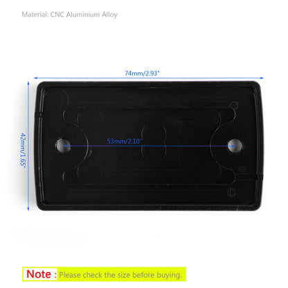 Tappo fluido freno anteriore CNC nero adatto per Suzuki Hayabusa GSX1300R 99-18 generico