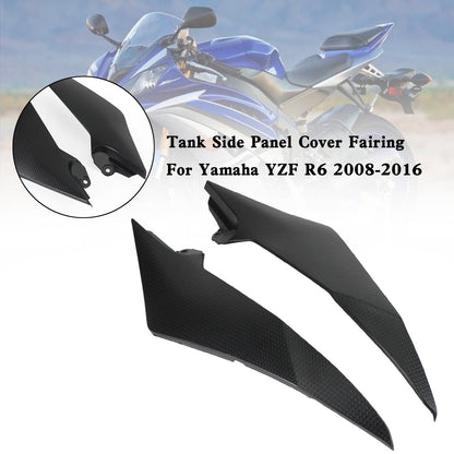 Le migliori offerte per Yamaha YZF R6 2008-2016 Gas Tank Side Trim Cover Panel Carenatura