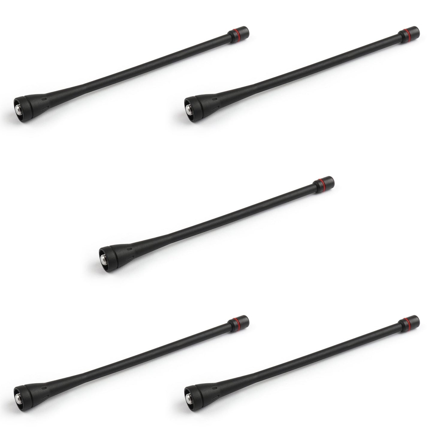 5 Pz Antenna UHF 400-470 MHz Per ICOM IC-F21 IC-F21S IC-F30GT IC-F3 Radio