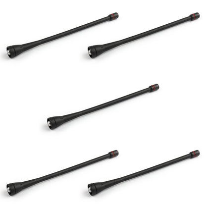 5 Pz Antenna UHF 400-470 MHz Per ICOM IC-F21 IC-F21S IC-F30GT IC-F3 Radio