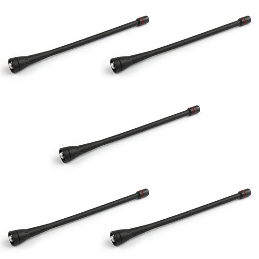 5 Pz Antenna UHF 400-470 MHz Per ICOM IC-F21 IC-F21S IC-F30GT IC-F3 Radio
