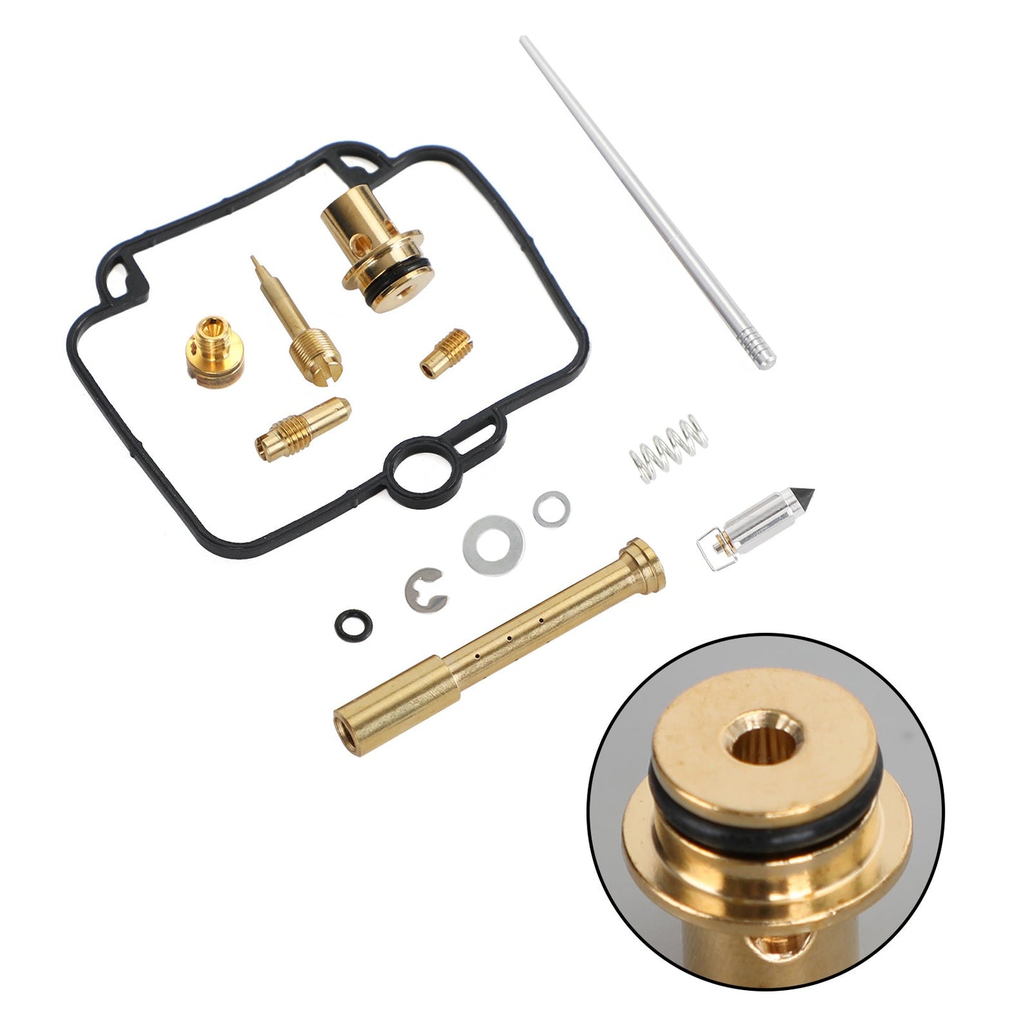 Carburatore Carb Rebuild Kit adatto per Yamaha Grizzly 600 YFM600 1998-2001 18-9387 Generico