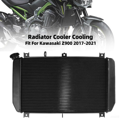 Raffreddamento del dispositivo di raffreddamento del radiatore in alluminio adatto per moto Kawasaki Z900 2017-2021 2020 generico