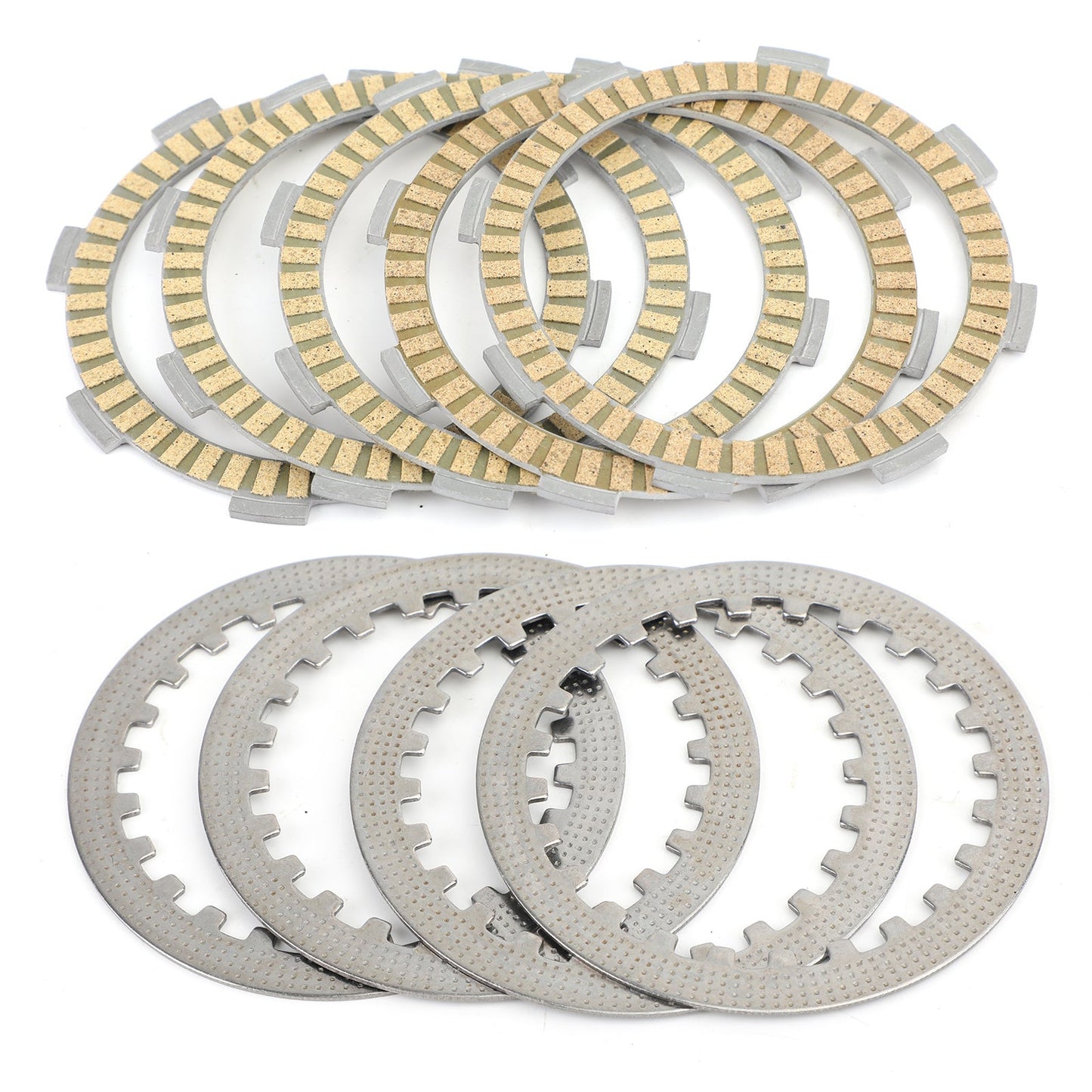 Kit Frizione ferro &amp; Dischi Frizione per Honda CR80 CB SL CD CLR XLR XR CM 100 125 Generico