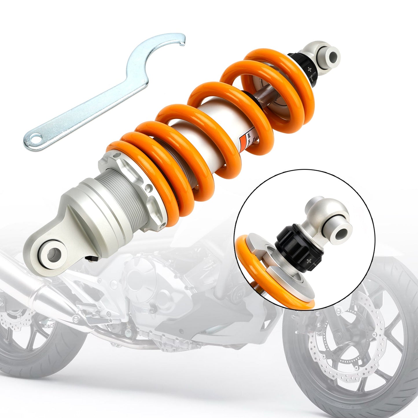 Ammortizzatori pneumatici con sospensione posteriore HONDA NC700X 2012-2017 da 305 mm