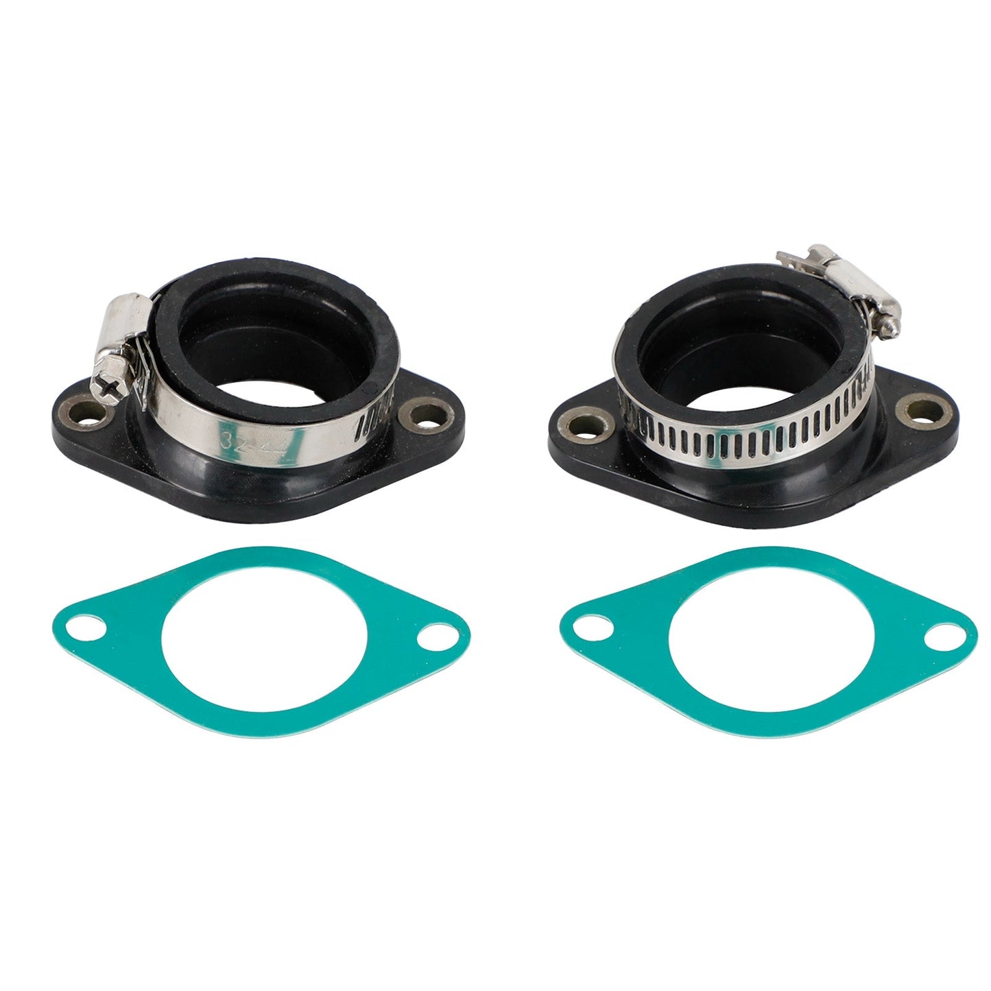 Honda 68-73 CB350 CL350 SL350 16211-286-040 2x Collettore di Aspirazione Stivali Carb Per