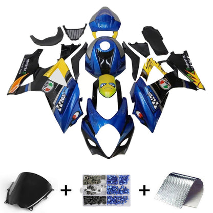 Amotopart Suzuki GSXR1000 2007-2008 K7 Kit carena Carrozzeria Plastica ABS