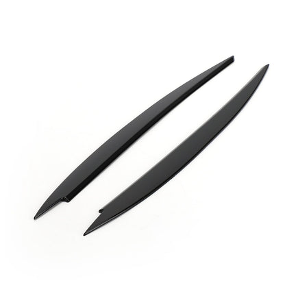 Faro anteriore Palpebra Sopracciglio Copertura Trim Nero Per VW Golf MK7 Golf R GTI GTD Generico