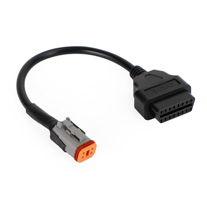 OBD2 6 pin adattatore spina diagnostica per cavo ATV scooter moto SUZUKI