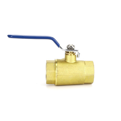 1" valvola a sfera femmina porta L 600 WOG NPT valvola a sfera in ottone filettato impianto idraulico