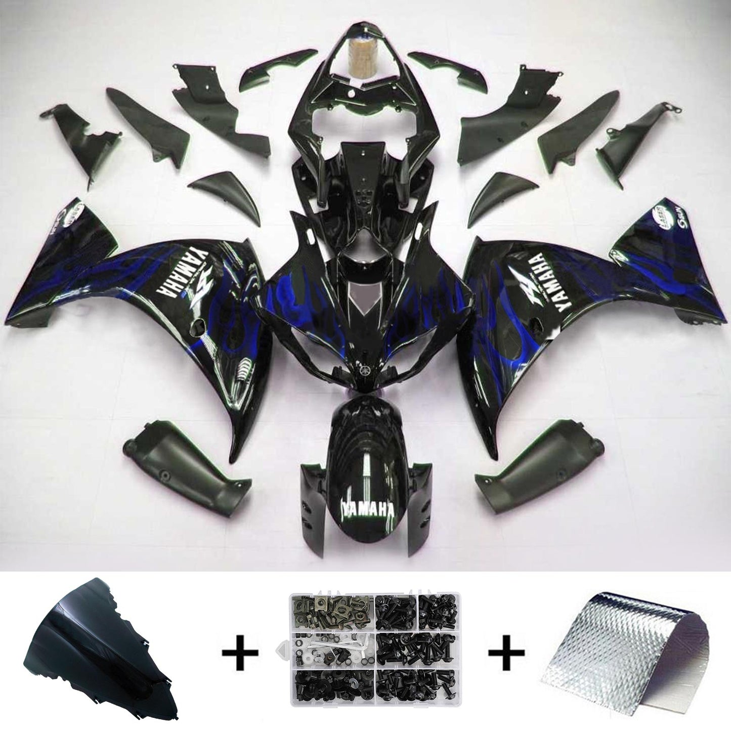 Kit di vendita iniezione Body Plastic Abs Fit per Yamaha YZF 1000 R1 2009-2011