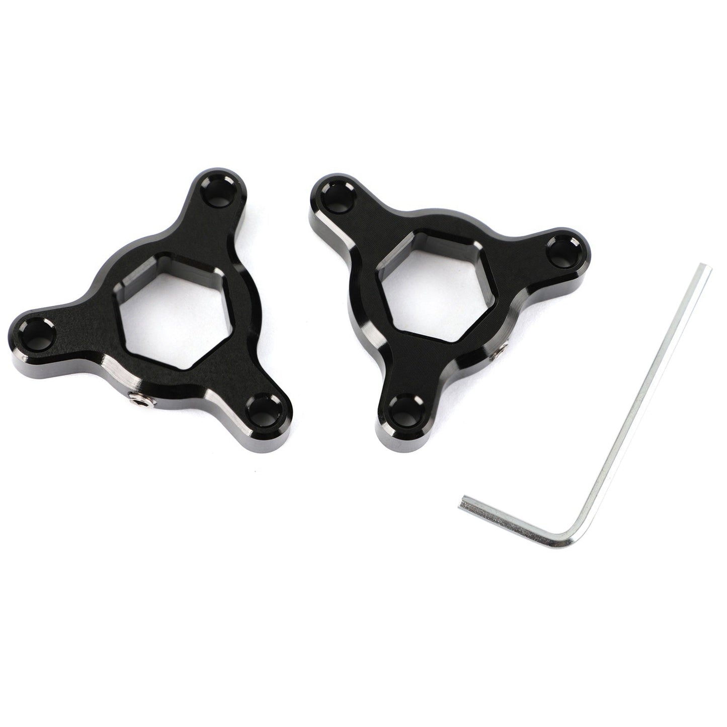 Regolatori pre forcella neri 14MM adatti per Kawasaki Ninja ZX6R ZX10R ZZR1400 Z800 generico