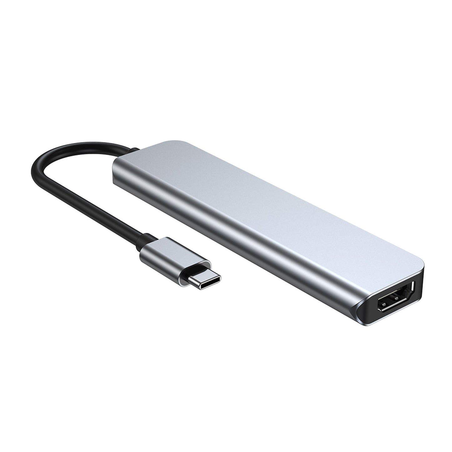 Uscita HD USB-C tipo C 6 in 1 Adattatore HD USB 3.0 4K HUB Dock multifunzione