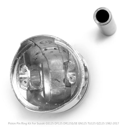 Pistone Pin Anello Kit Per Suzuki GS125 DF125 DR125S/SE GN125 TU125 GZ125 1982-217