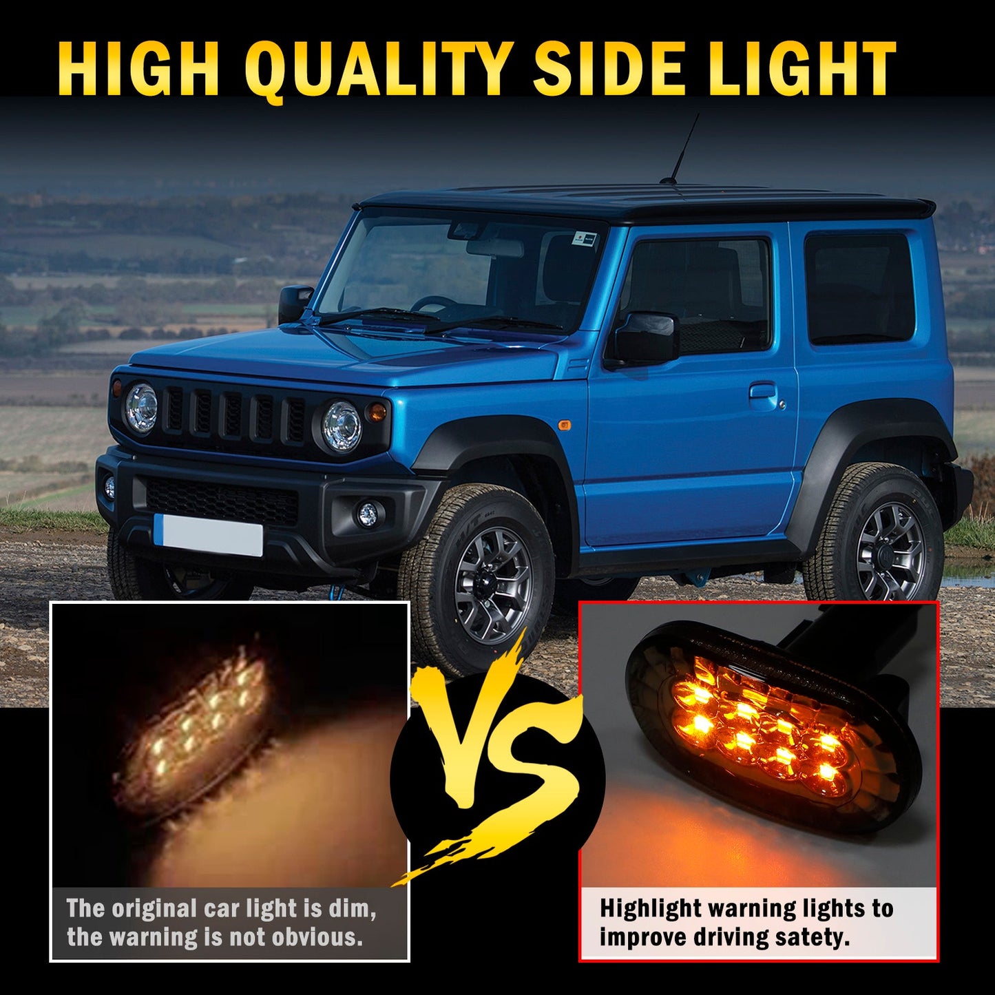 Le migliori offerte per Suzuki Jimny JB64 JB74 Coppia di indicatori di direzione luci di posizione laterali fumé sono su ✓ Confronta prezzi e caratteristiche di prodotti nuovi e usati ✓ Molti articoli con consegna gratis!