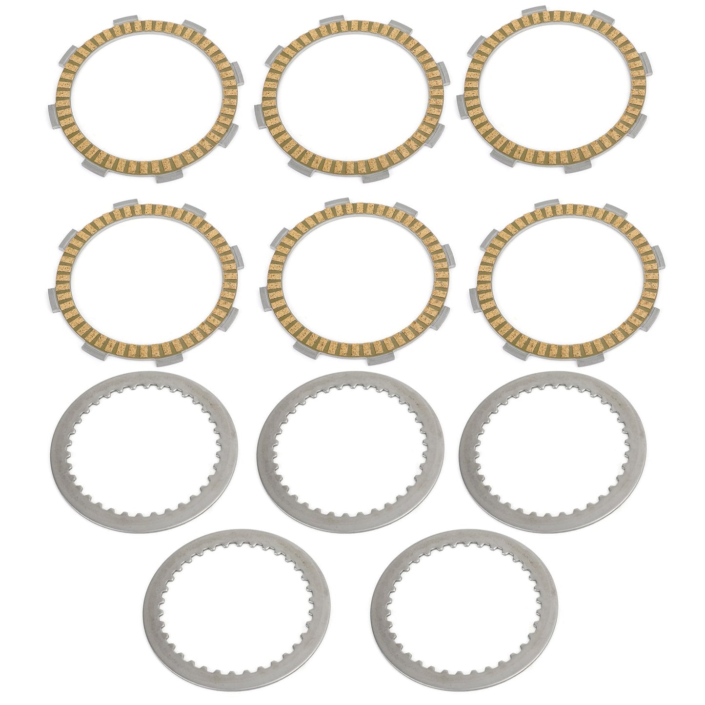 Kit Frizione ferro &amp; Dischi Frizione per Honda CRF150 CRF 150 RB 2007-2017 Generico