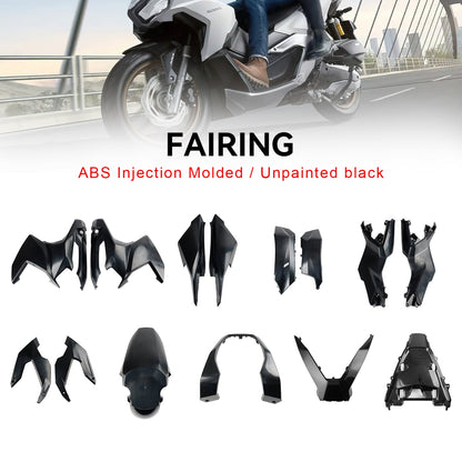 Honda ADV 160 2023-2024 Carrozzeria Carena Stampaggio ad iniezione ABS Non verniciato