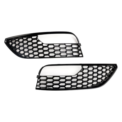 Audi A3 2012-2016 Mesh 2PCS Paraurti anteriore Fendinebbia Surround Griglia di copertura