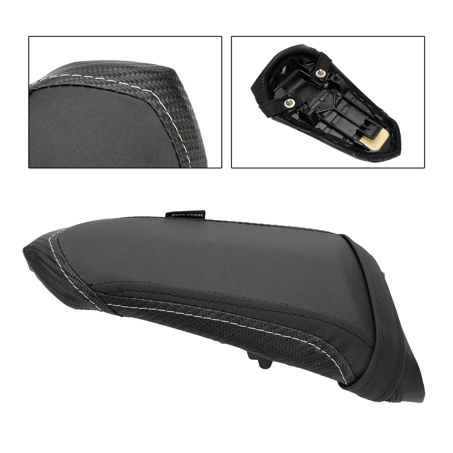 Yamaha Yzf-R7 2021-2022 Yzf-R1 Cuscino sedile passeggero posteriore Pu passeggero piatto