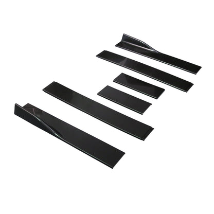 86.6 Universal Side Skirt Extensions Rocker Panel Splitter Lip Polipropilene Generico