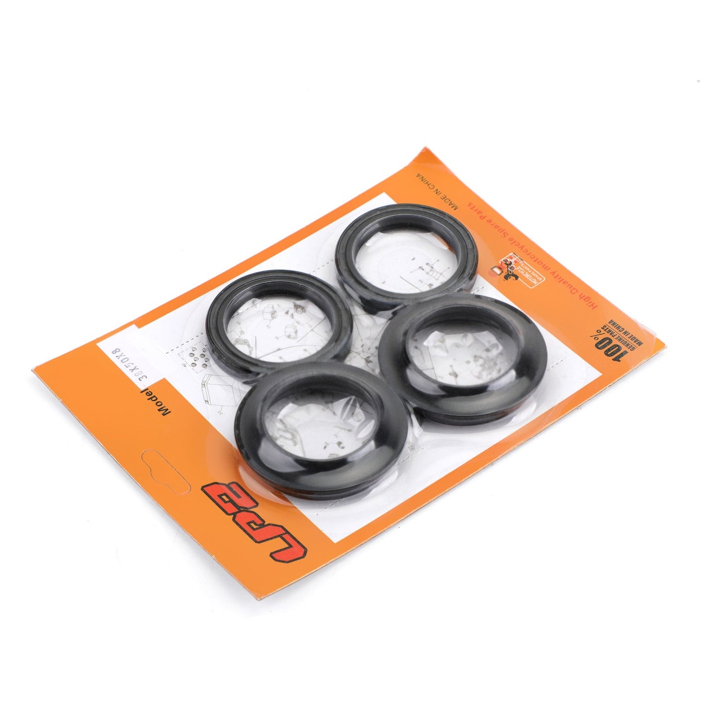 Kit Parapolvere Forcella per Kawasaki ZX500 ZX600 ZX750 ZX900 ZN1100 KZ1000 78-2001 Generico