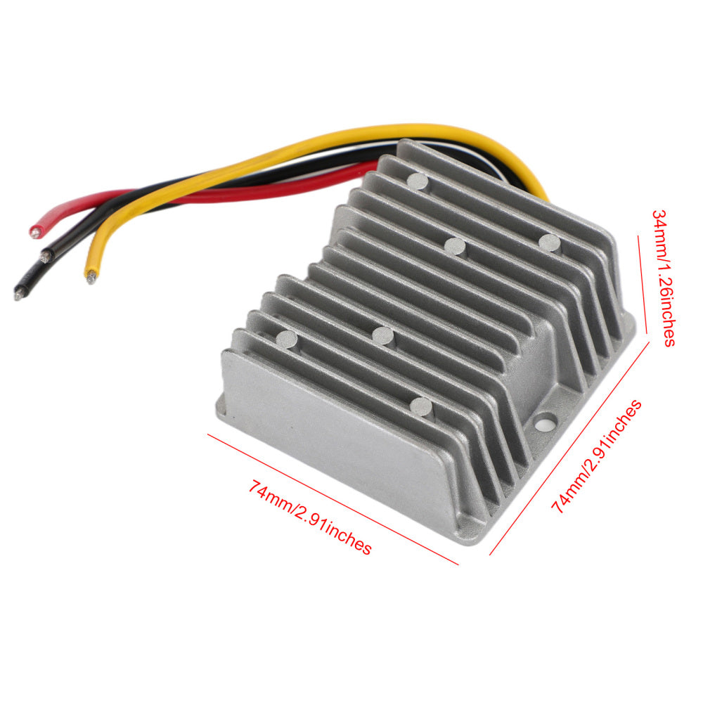 Areyourshop WaterProof 36V/48V a 24V 20A 480W Step Down DC/DC Power Converter Regolatore