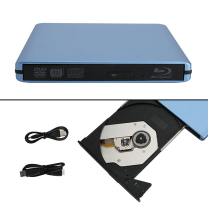 Slot per masterizzatore Blu ray USB esterno BD-R BD DVD CD RW Disc Writer Lettore di film