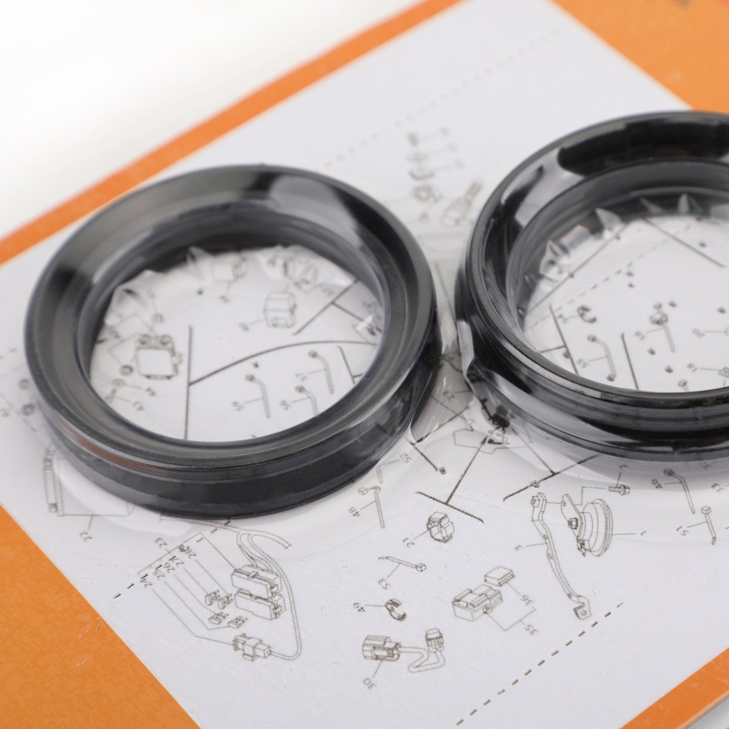 1996-2014 Yamaha XV1600 XV1700 XVZ1300 Royal Star kit di ricostruzione parapolvere olio forcella