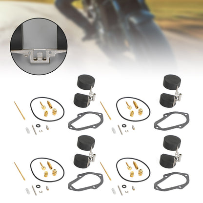 Kit di riparazione carburatore carburatore 4X adatto per Honda XL250 Motosport 250 1972-1975 Generico