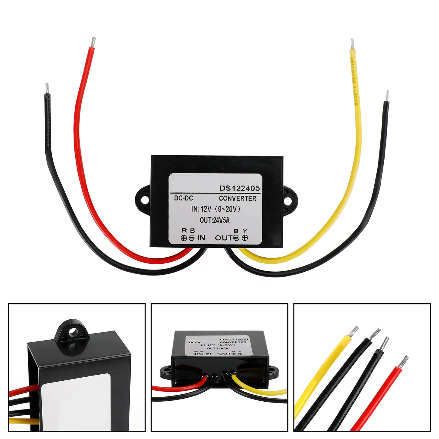 Convertitore step-up Boost DC-DC impermeabile da 12V a 24V Modulo di alimentazione per auto